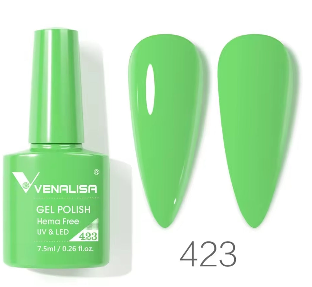 طلاء أظافر Venalisa Vip4 شبه دائم، 60 لونًا، جل UV، قطعة واحدة