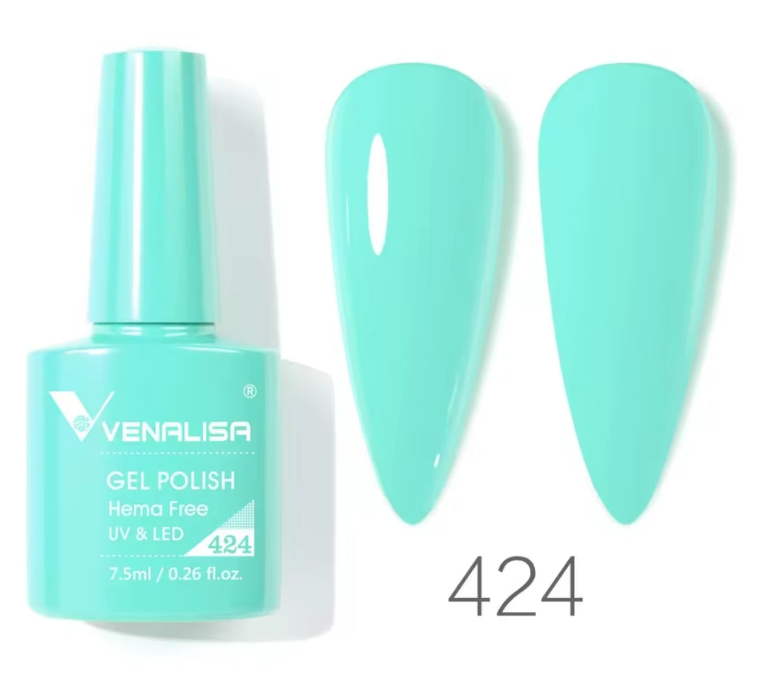 طلاء أظافر Venalisa Vip4 شبه دائم، 60 لونًا، جل UV، قطعة واحدة