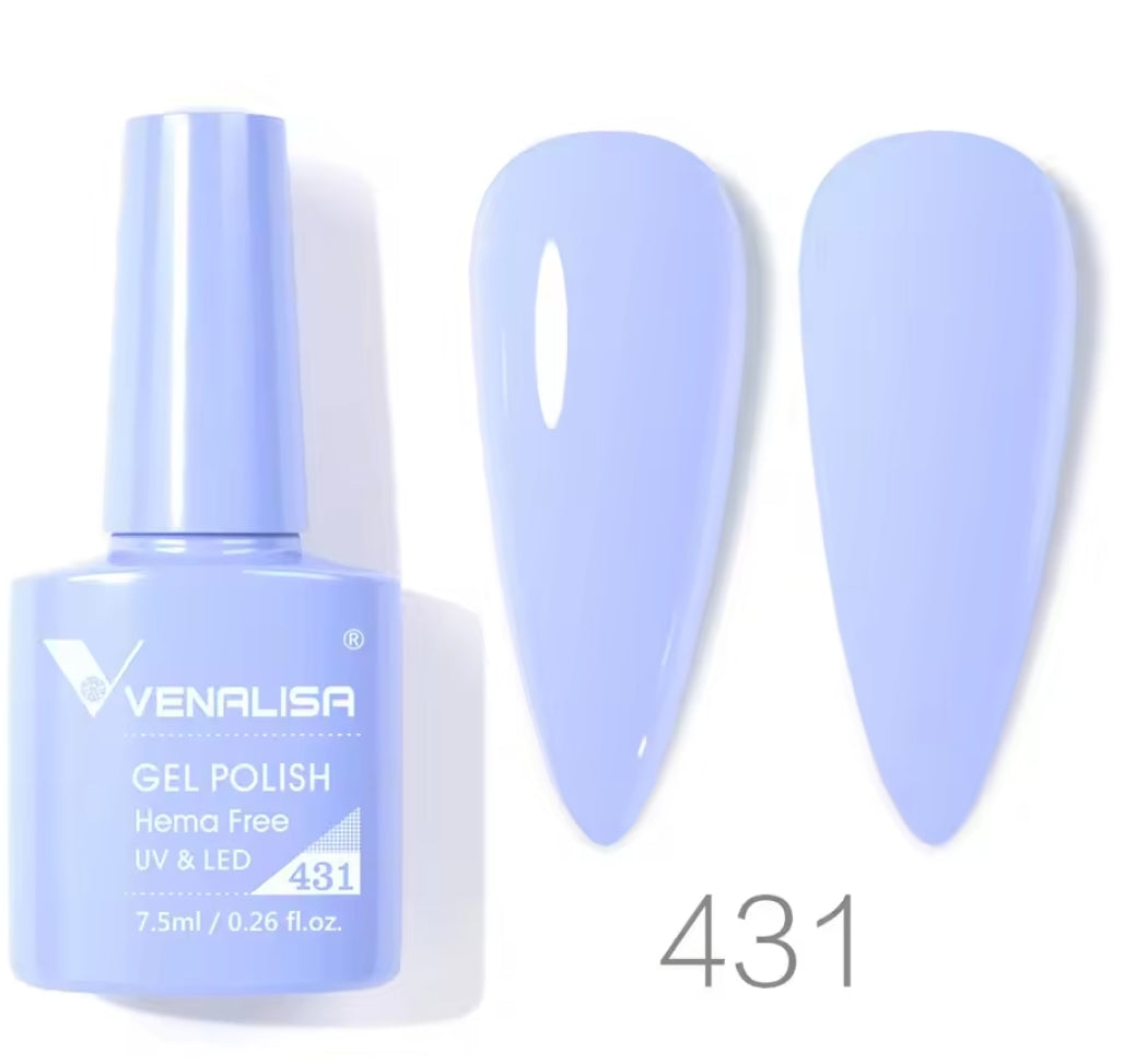 طلاء أظافر Venalisa Vip4 شبه دائم، 60 لونًا، جل UV، قطعة واحدة