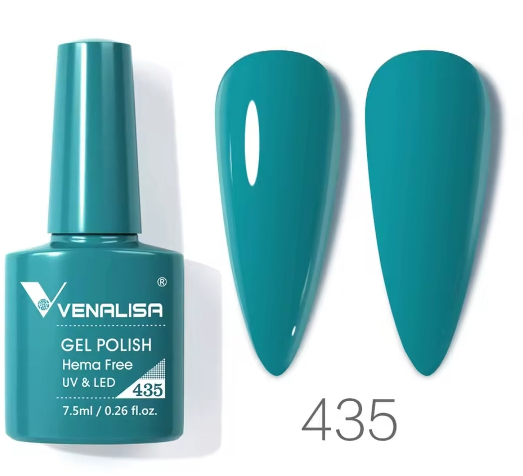 طلاء أظافر Venalisa Vip4 شبه دائم، 60 لونًا، جل UV، قطعة واحدة