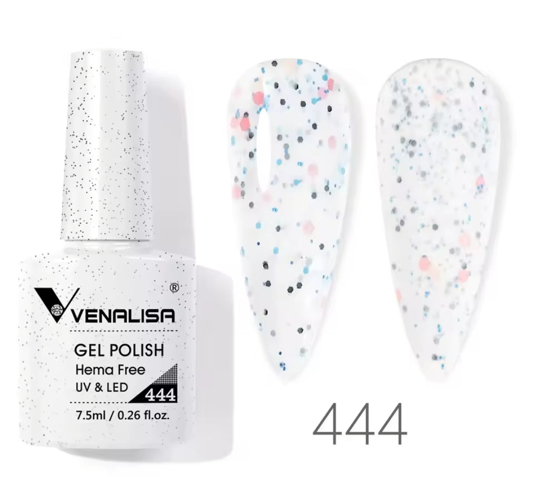 طلاء أظافر Venalisa Vip4 شبه دائم، 60 لونًا، جل UV، قطعة واحدة