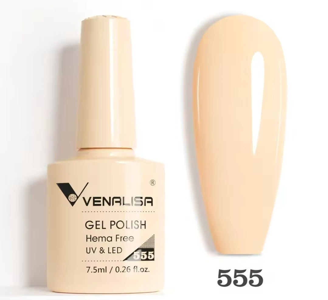 Venalisa Vip5 60 Couleurs Uv Gel Vernis À Ongles Semi-Permanent 1Pc