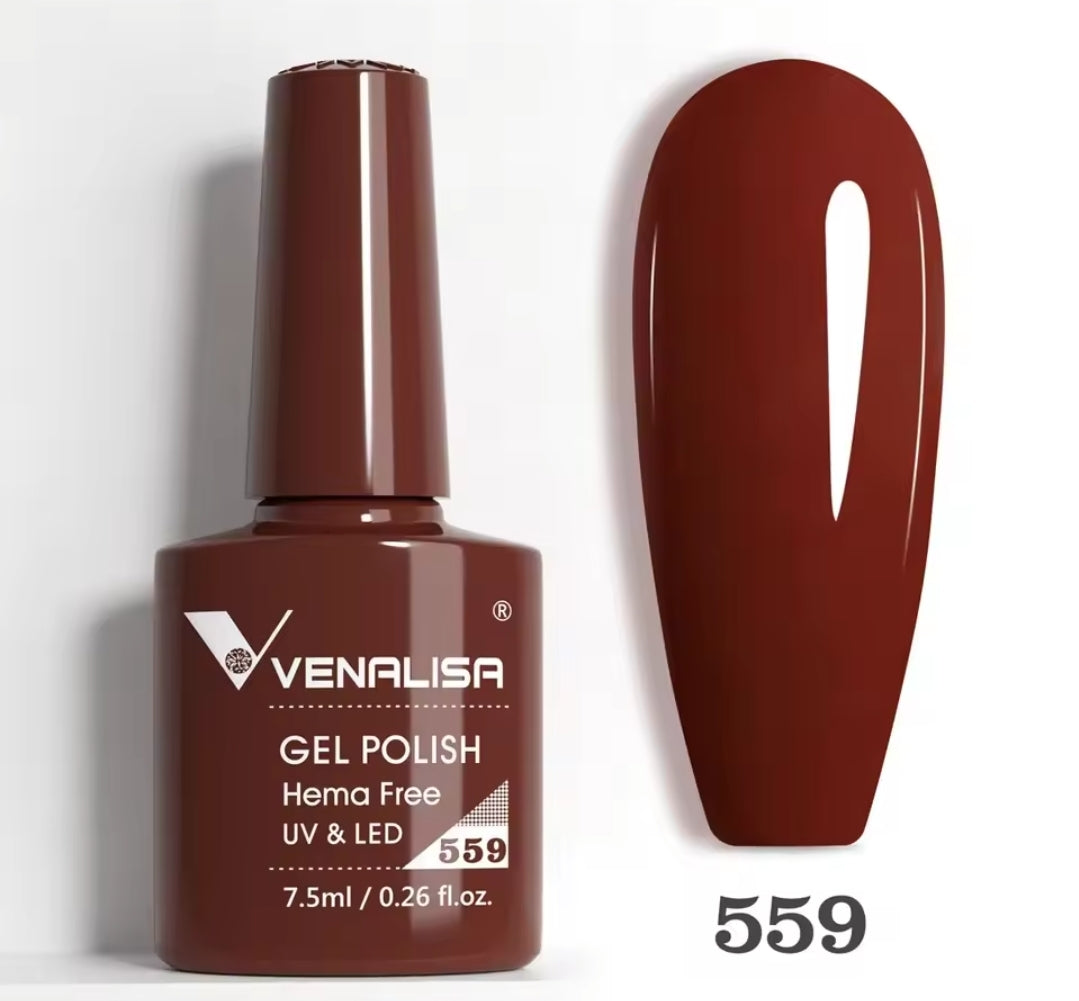 Venalisa Vip5 60 Couleurs Uv Gel Vernis À Ongles Semi-Permanent 1Pc