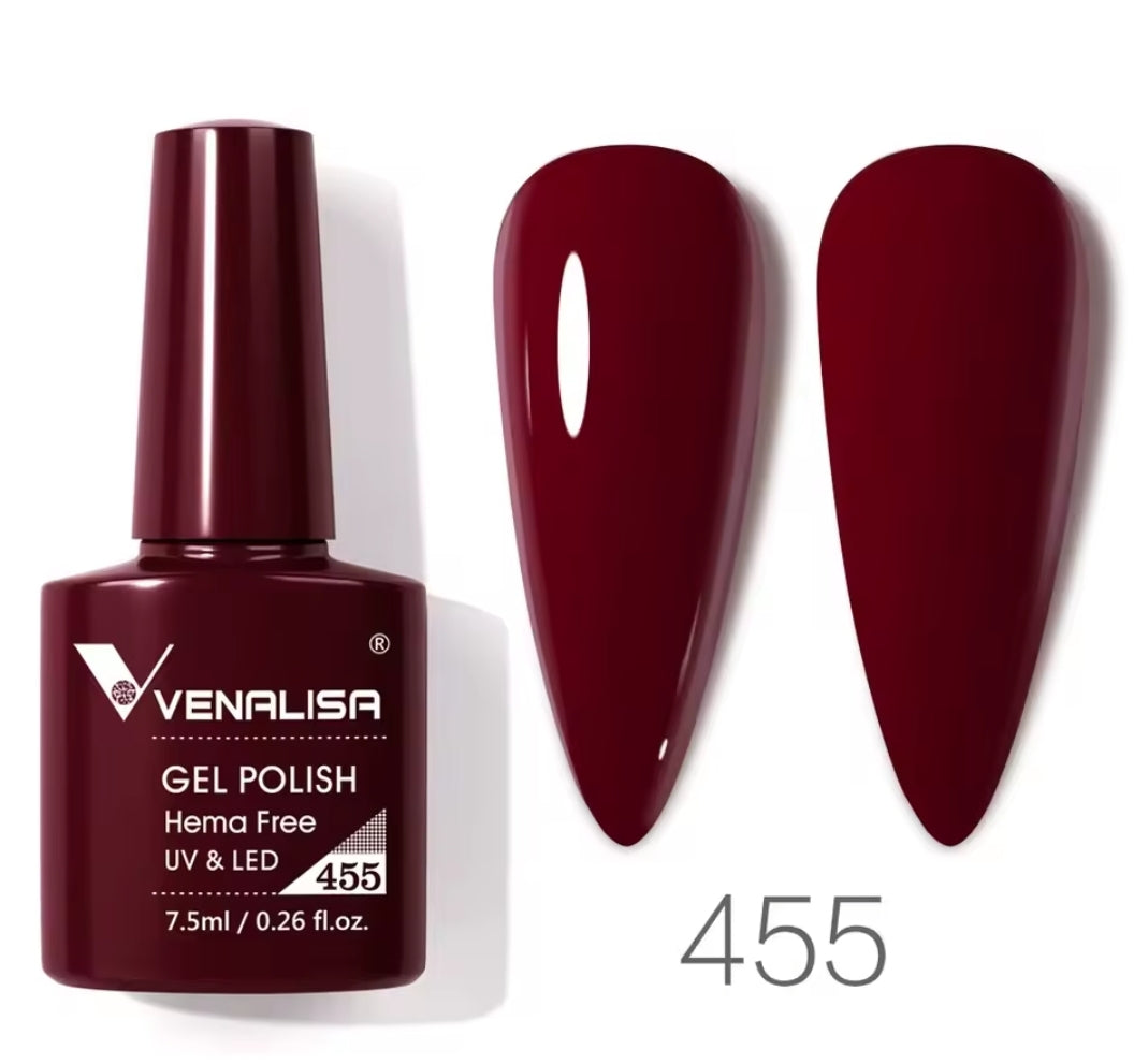 طلاء أظافر Venalisa Vip4 شبه دائم، 60 لونًا، جل UV، قطعة واحدة