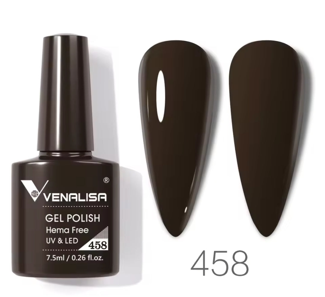 طلاء أظافر Venalisa Vip4 شبه دائم، 60 لونًا، جل UV، قطعة واحدة