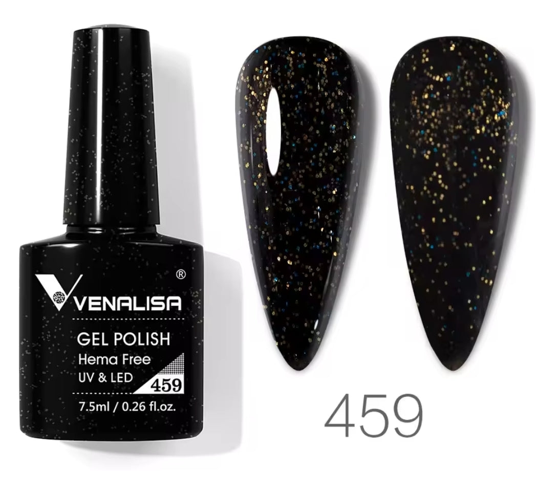 طلاء أظافر Venalisa Vip4 شبه دائم، 60 لونًا، جل UV، قطعة واحدة