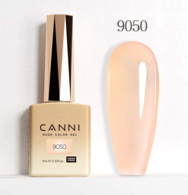 Canni Vernis À Ongles Gel Semi-Permanent Cc3 24 Couleurs Soak Off Color Uv & Led Gel Polish 9Ml