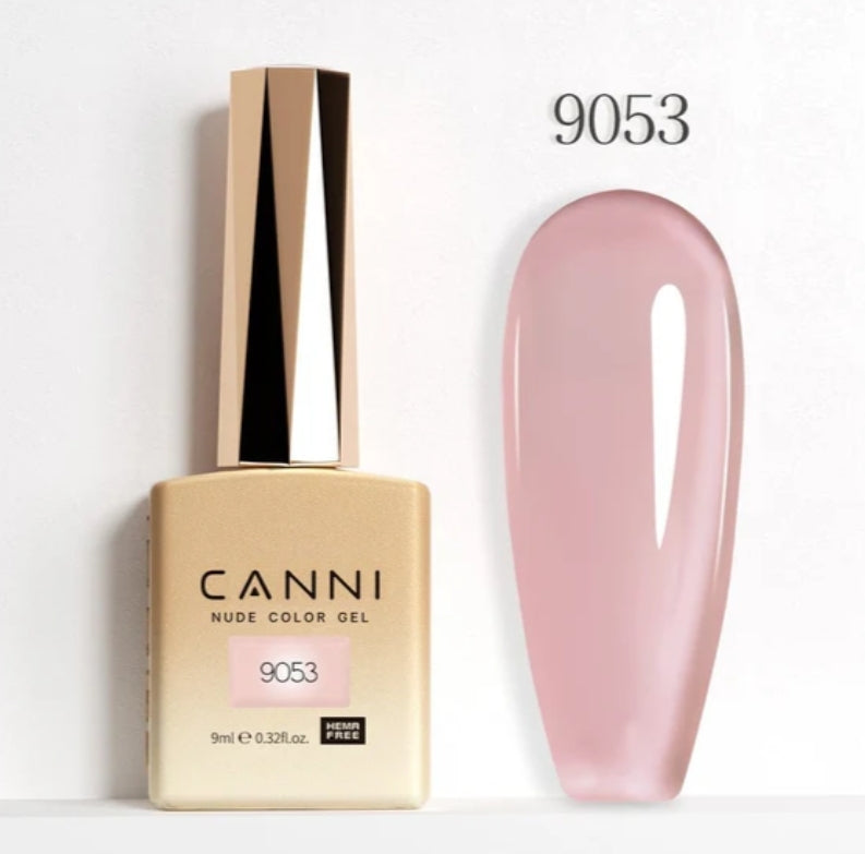 Canni Vernis À Ongles Gel Semi-Permanent Cc3 24 Couleurs Soak Off Color Uv & Led Gel Polish 9Ml
