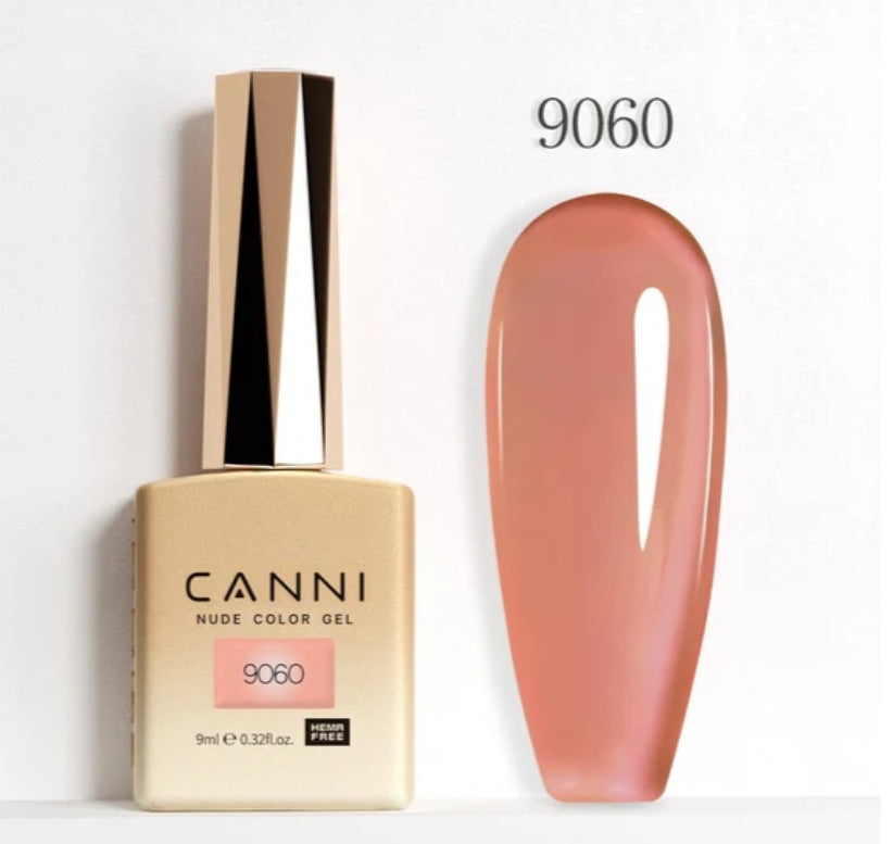 Canni Vernis À Ongles Gel Semi-Permanent Cc3 24 Couleurs Soak Off Color Uv & Led Gel Polish 9Ml
