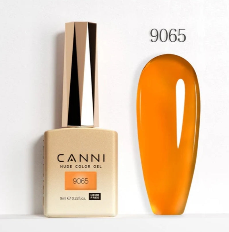 Canni Vernis À Ongles Gel Semi-Permanent Cc3 24 Couleurs Soak Off Color Uv & Led Gel Polish 9Ml