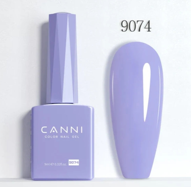 Canni Vernis À Ongles Gel Semi-Permanent Cc4 24 Couleurs Soak Off Color Uv & Led Gel Polish 9Ml