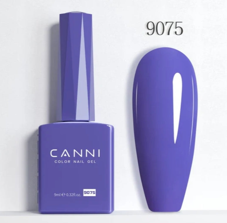 Canni Vernis À Ongles Gel Semi-Permanent Cc4 24 Couleurs Soak Off Color Uv & Led Gel Polish 9Ml