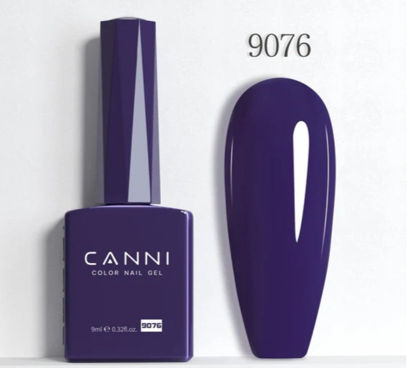 Canni Vernis À Ongles Gel Semi-Permanent Cc4 24 Couleurs Soak Off Color Uv & Led Gel Polish 9Ml