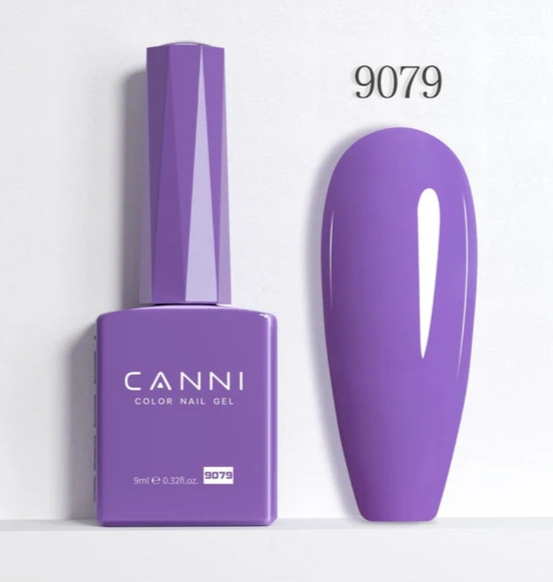 Canni Vernis À Ongles Gel Semi-Permanent Cc4 24 Couleurs Soak Off Color Uv & Led Gel Polish 9Ml