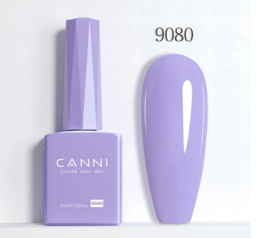 Canni Vernis À Ongles Gel Semi-Permanent Cc4 24 Couleurs Soak Off Color Uv & Led Gel Polish 9Ml