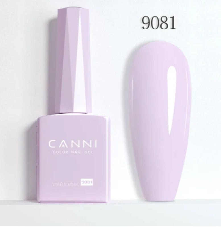 Canni Vernis À Ongles Gel Semi-Permanent Cc4 24 Couleurs Soak Off Color Uv & Led Gel Polish 9Ml