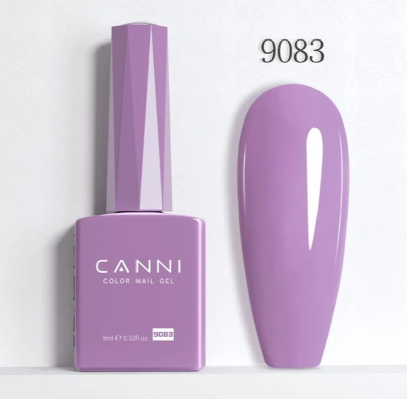 Canni Vernis À Ongles Gel Semi-Permanent Cc4 24 Couleurs Soak Off Color Uv & Led Gel Polish 9Ml
