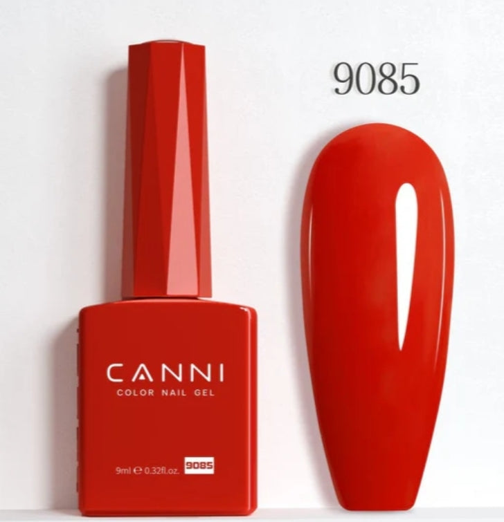 Canni Vernis À Ongles Gel Semi-Permanent Cc4 24 Couleurs Soak Off Color Uv & Led Gel Polish 9Ml