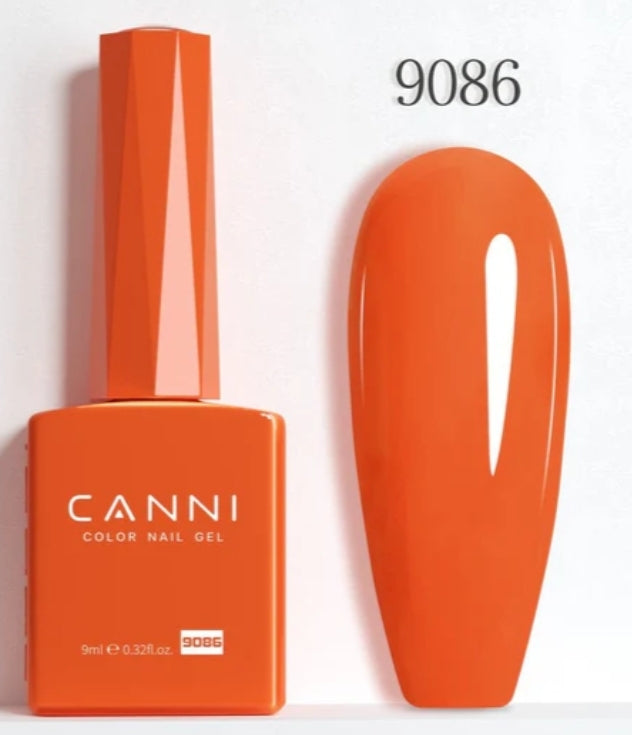 Canni Vernis À Ongles Gel Semi-Permanent Cc4 24 Couleurs Soak Off Color Uv & Led Gel Polish 9Ml
