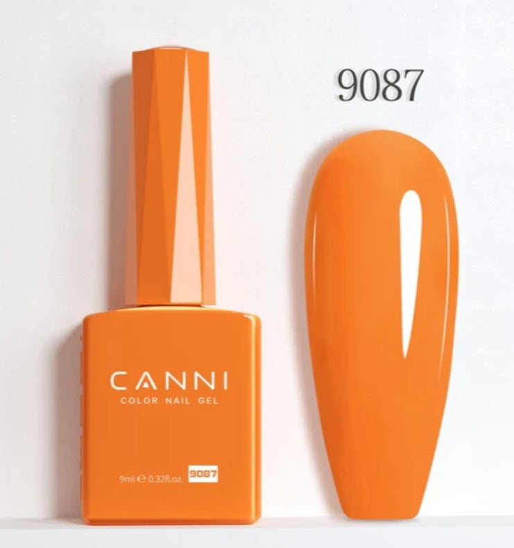 Canni Vernis À Ongles Gel Semi-Permanent Cc4 24 Couleurs Soak Off Color Uv & Led Gel Polish 9Ml