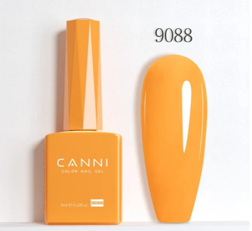 Canni Vernis À Ongles Gel Semi-Permanent Cc4 24 Couleurs Soak Off Color Uv & Led Gel Polish 9Ml