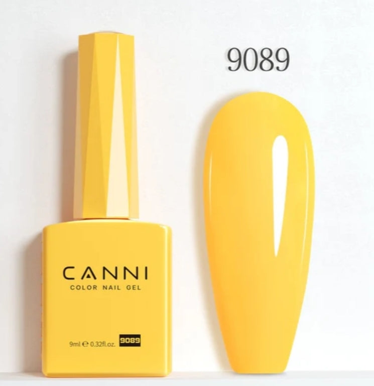 Canni Vernis À Ongles Gel Semi-Permanent Cc4 24 Couleurs Soak Off Color Uv & Led Gel Polish 9Ml