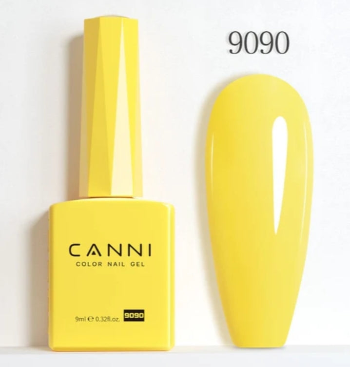 Canni Vernis À Ongles Gel Semi-Permanent Cc4 24 Couleurs Soak Off Color Uv & Led Gel Polish 9Ml