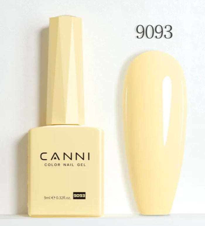Canni Vernis À Ongles Gel Semi-Permanent Cc4 24 Couleurs Soak Off Color Uv & Led Gel Polish 9Ml