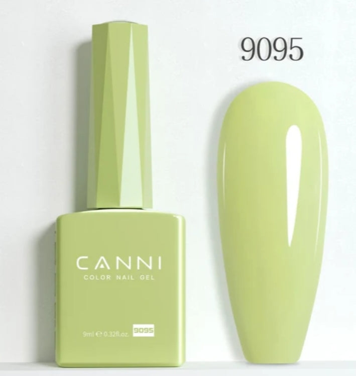 Canni Vernis À Ongles Gel Semi-Permanent Cc4 24 Couleurs Soak Off Color Uv & Led Gel Polish 9Ml