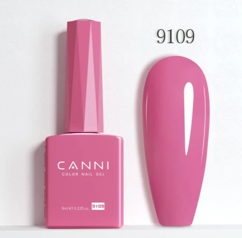Canni Vernis À Ongles Gel Semi-Permanent Cc5 24 Couleurs Soak Off Color Uv & Led Gel Polish 9Ml