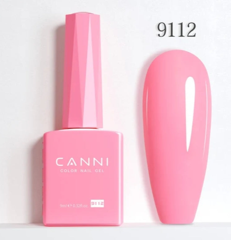 Canni Vernis À Ongles Gel Semi-Permanent Cc5 24 Couleurs Soak Off Color Uv & Led Gel Polish 9Ml