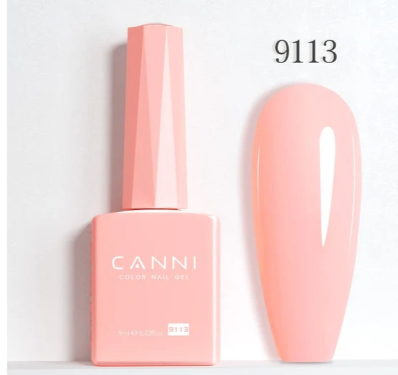 Canni Vernis À Ongles Gel Semi-Permanent Cc5 24 Couleurs Soak Off Color Uv & Led Gel Polish 9Ml