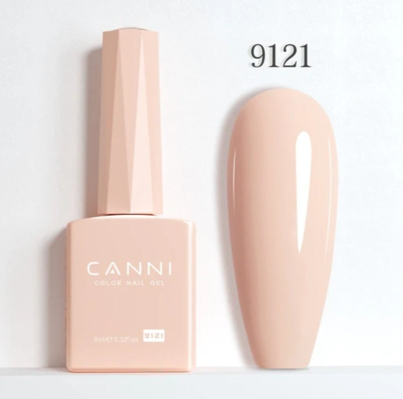 طلاء أظافر كاني Cc6 جل شبه دائم، 24 لونًا، مقاوم للأشعة فوق البنفسجية والضوء، 9 مل