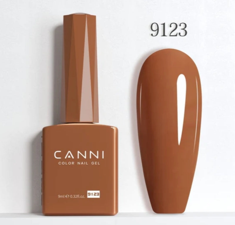 طلاء أظافر كاني Cc6 جل شبه دائم، 24 لونًا، مقاوم للأشعة فوق البنفسجية والضوء، 9 مل