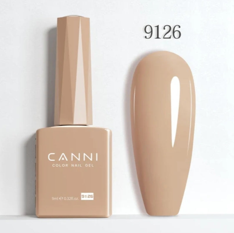 طلاء أظافر كاني Cc6 جل شبه دائم، 24 لونًا، مقاوم للأشعة فوق البنفسجية والضوء، 9 مل