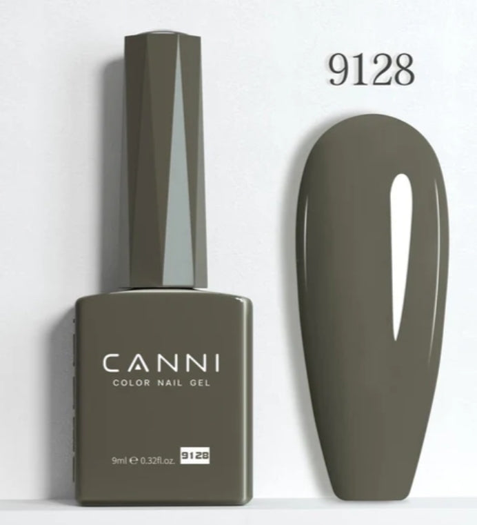 طلاء أظافر كاني Cc6 جل شبه دائم، 24 لونًا، مقاوم للأشعة فوق البنفسجية والضوء، 9 مل