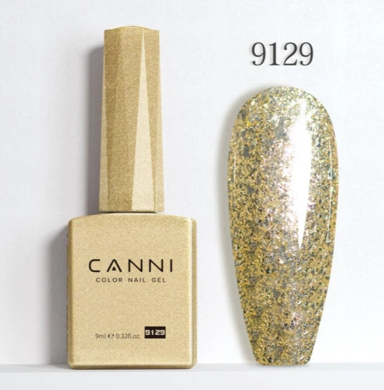 طلاء أظافر كاني Cc6 جل شبه دائم، 24 لونًا، مقاوم للأشعة فوق البنفسجية والضوء، 9 مل