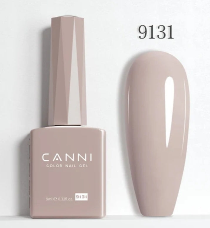 طلاء أظافر كاني Cc6 جل شبه دائم، 24 لونًا، مقاوم للأشعة فوق البنفسجية والضوء، 9 مل