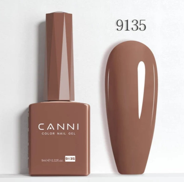 طلاء أظافر كاني Cc6 جل شبه دائم، 24 لونًا، مقاوم للأشعة فوق البنفسجية والضوء، 9 مل