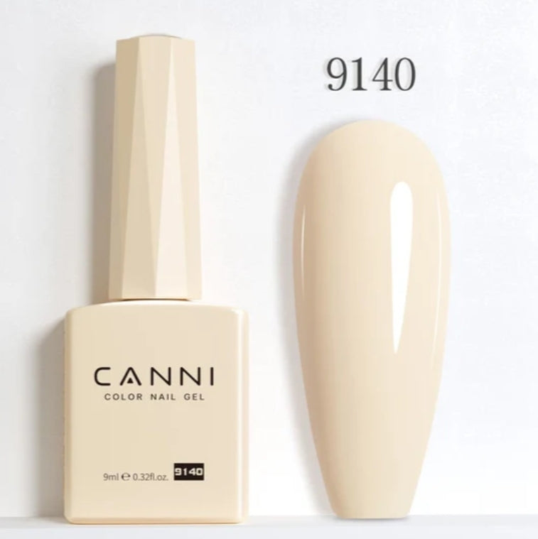 طلاء أظافر كاني Cc6 جل شبه دائم، 24 لونًا، مقاوم للأشعة فوق البنفسجية والضوء، 9 مل