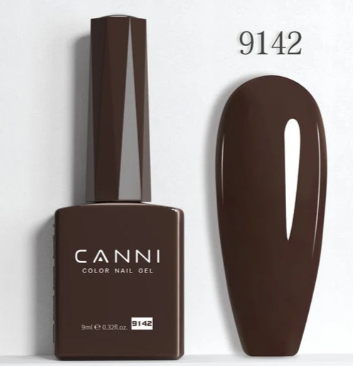 طلاء أظافر كاني Cc6 جل شبه دائم، 24 لونًا، مقاوم للأشعة فوق البنفسجية والضوء، 9 مل