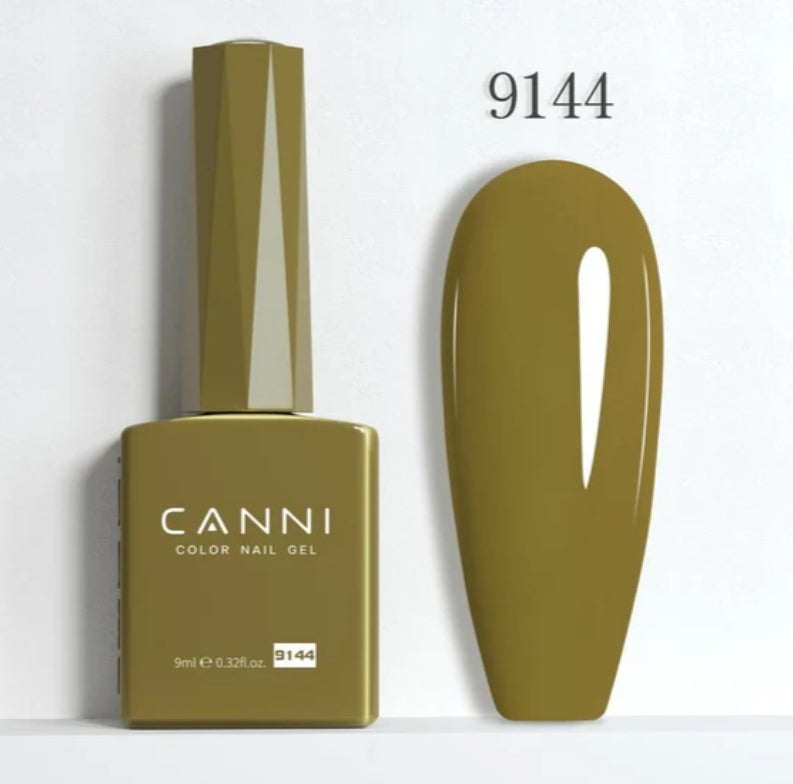 طلاء أظافر كاني Cc6 جل شبه دائم، 24 لونًا، مقاوم للأشعة فوق البنفسجية والضوء، 9 مل