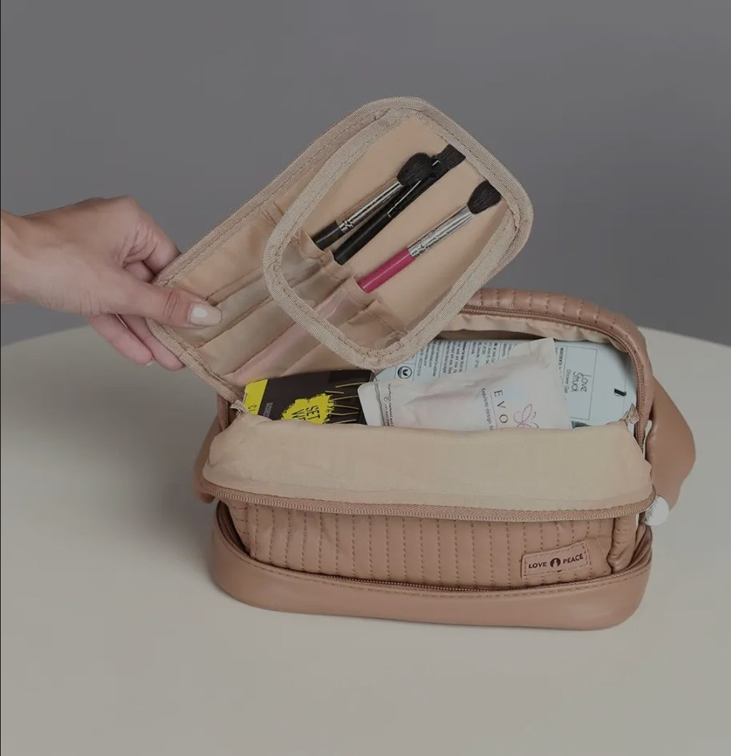 Trousse De Maquillage Pour Sac À Main, Pochette Cosmétique