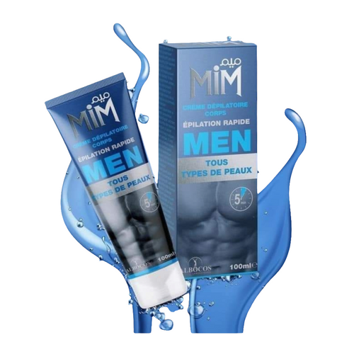 Mim Épilation Rapide Men Créme Dépilatoire Corps Tous Types De Peaux