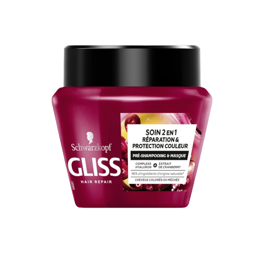 Gliss Ultimate Color Masque Soin Couleur Cheveux Colorés Méchés