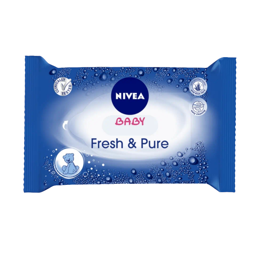 Nivea Lingettes Fresh & Pure