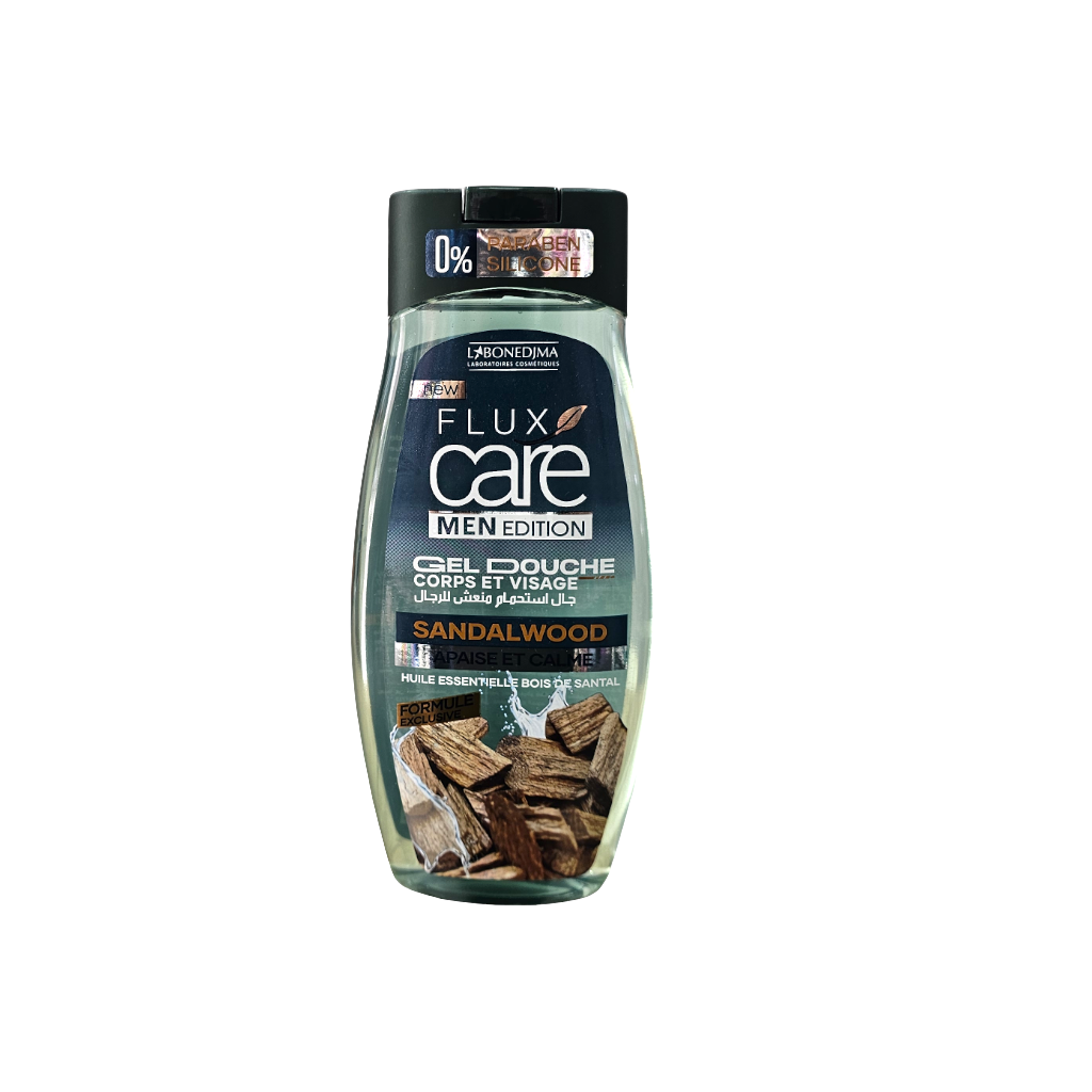 Flux Care Men Edition Gel Douche Sandal Wood