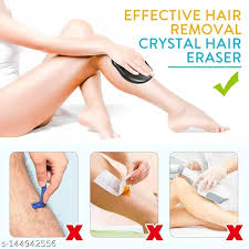 Crystal Hair Eraser Pour Femmes, Éliminateur De Poils Pour Jambes Réutilisable Et Rapide, Épile Les Poils Sans Rasage, Pour Une Peau Douce Et Soyeuse