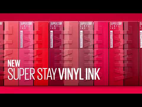 أحمر شفاه سائل يدوم طويلاً من مايبيلين نيويورك سوبر ستاي فينيل إنك