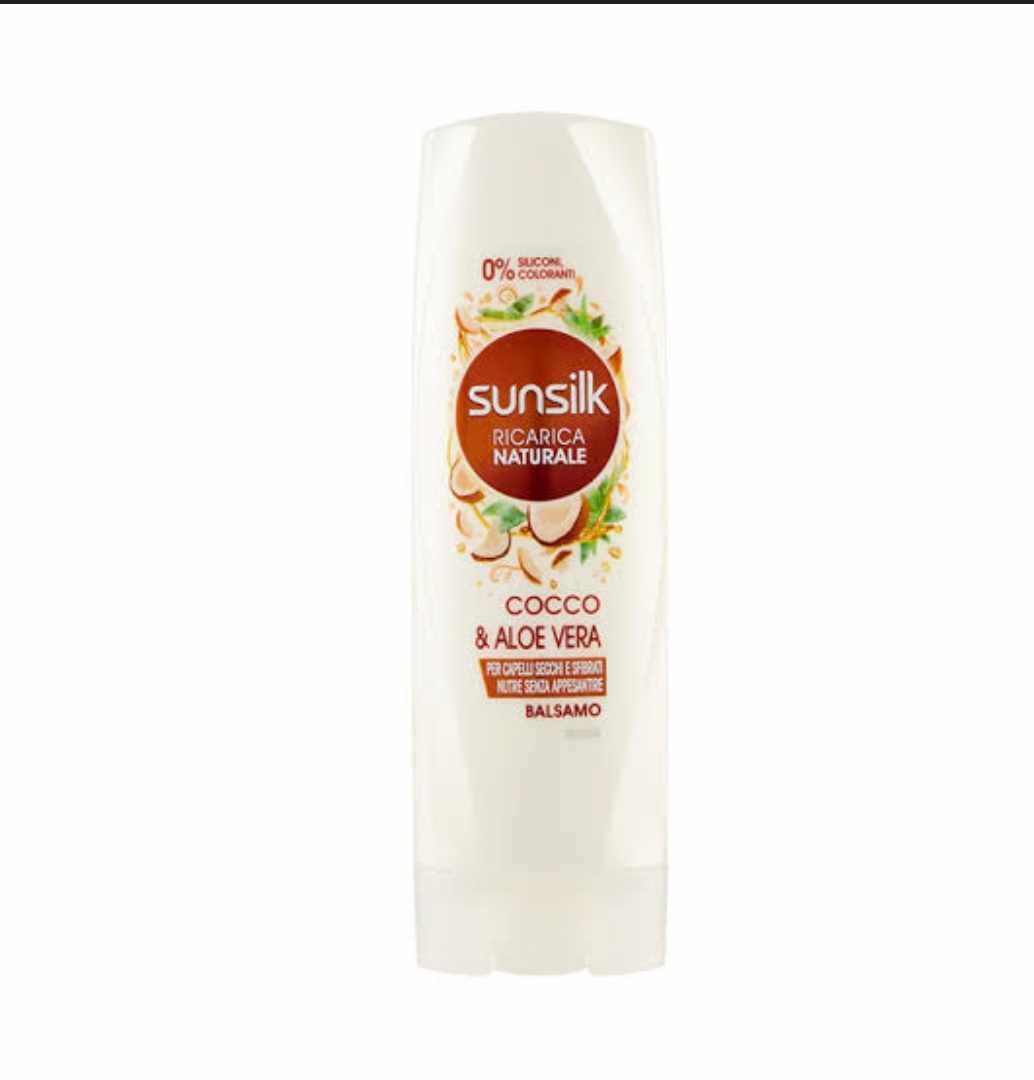 بلسم مرطب من صانسيلك بزيت جوز الهند